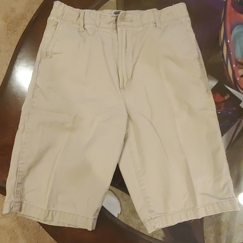 Boys khaki shorts